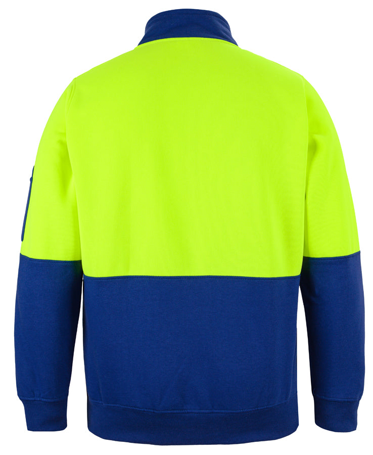 JB's Hi Vis 1/2 Zip Fleecy 6HVFH | Classic Cool Weather Option
