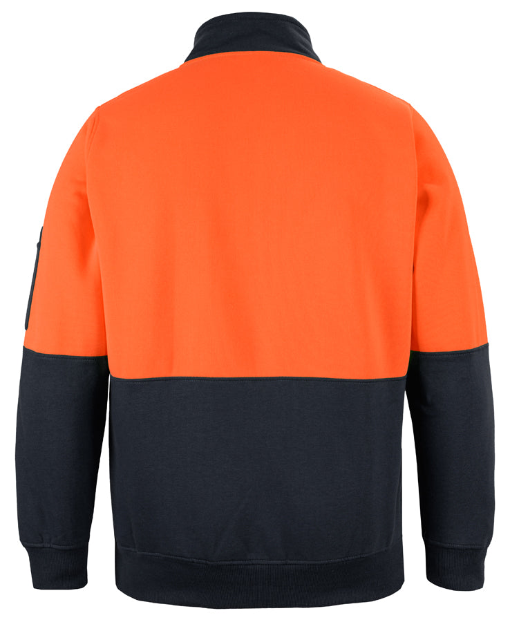 JB's Hi Vis 1/2 Zip Fleecy 6HVFH | Classic Cool Weather Option