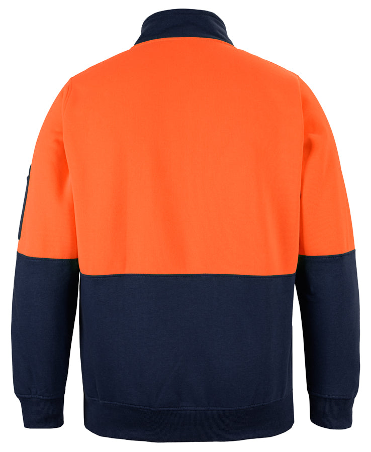 JB's Hi Vis 1/2 Zip Fleecy 6HVFH | Classic Cool Weather Option
