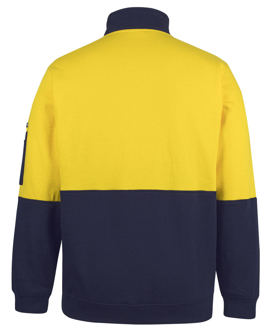 JB's Hi Vis 310 Cotton 1/2 Zip Fleece 6HVFM