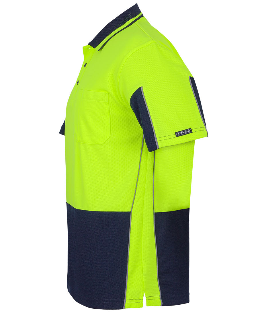 JB's Hi Vis S/S Gap Polo 6HVGS | In the detail