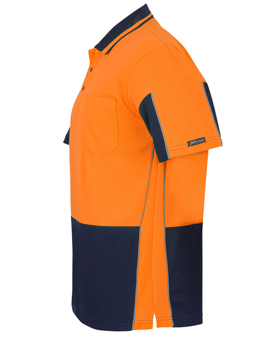 JB's Hi Vis S/S Gap Polo 6HVGS | In the detail