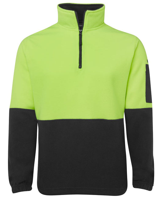 JB's Hi Vis 1/2 Zip Polar Fleece 6HVPF | Stay Warm