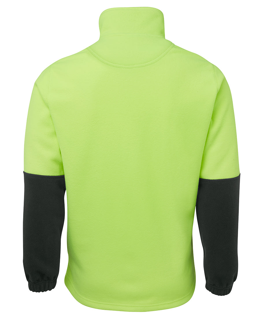 JB's Hi Vis 1/2 Zip Polar Fleece 6HVPF | Stay Warm