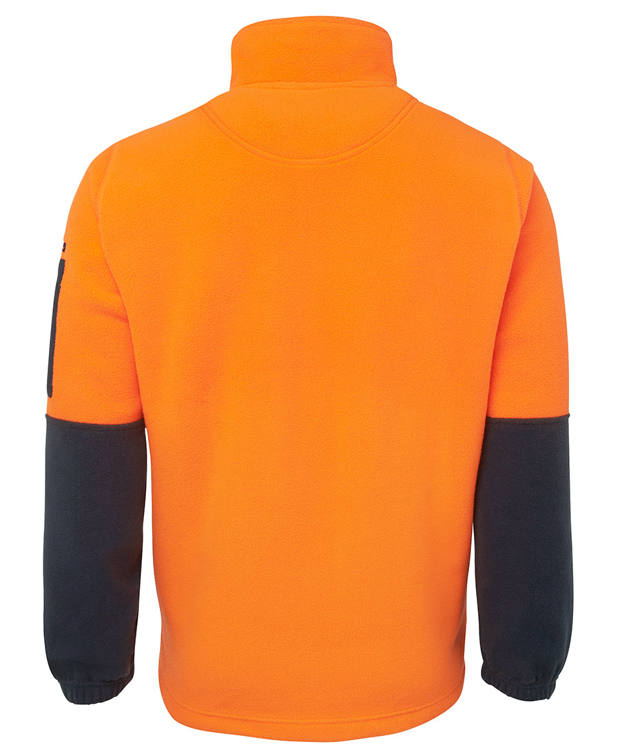 JB's Hi Vis 1/2 Zip Polar Fleece 6HVPF | Stay Warm