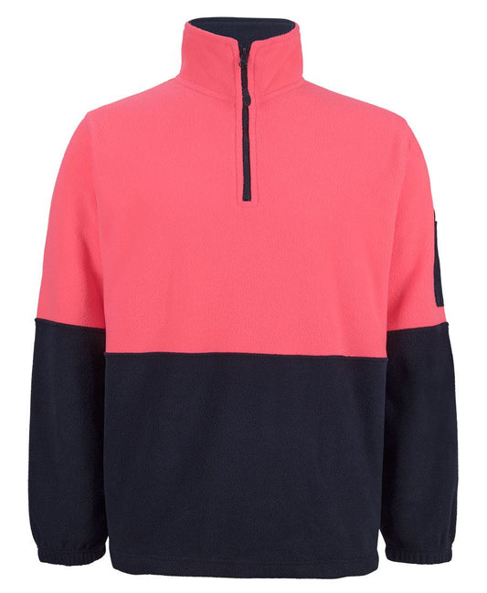 JB's Hi Vis 1/2 Zip Polar Fleece 6HVPF | Stay Warm