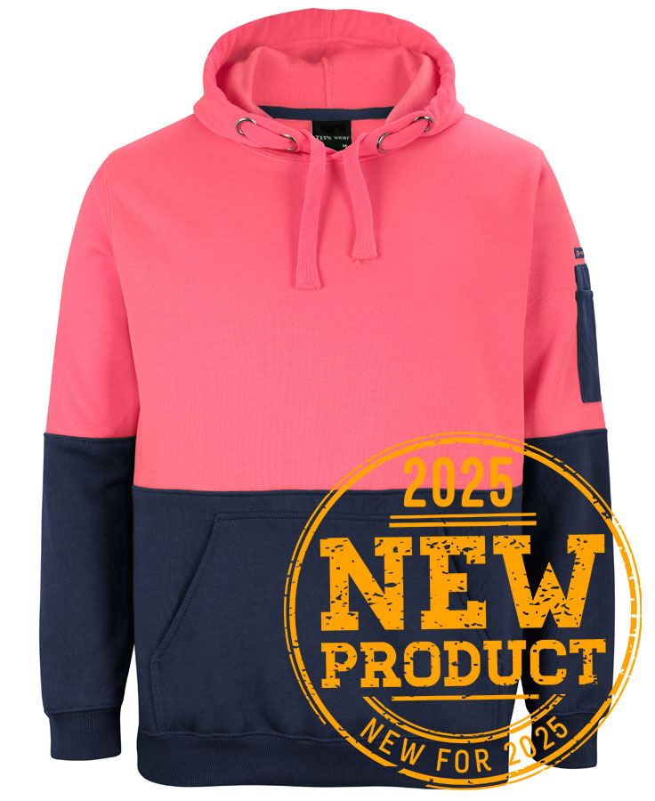 JB's Hi Vis Pull Over Hoodie 6HVPH