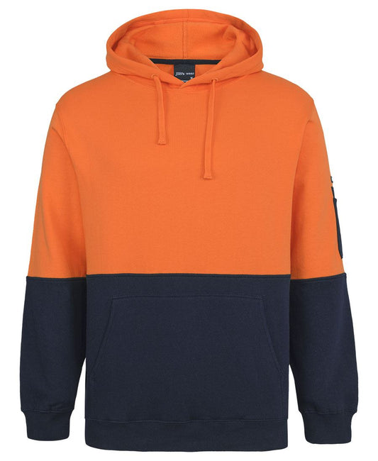 JB's Hi Vis 310 Cotton Pull Over Hoodie 6HVPM