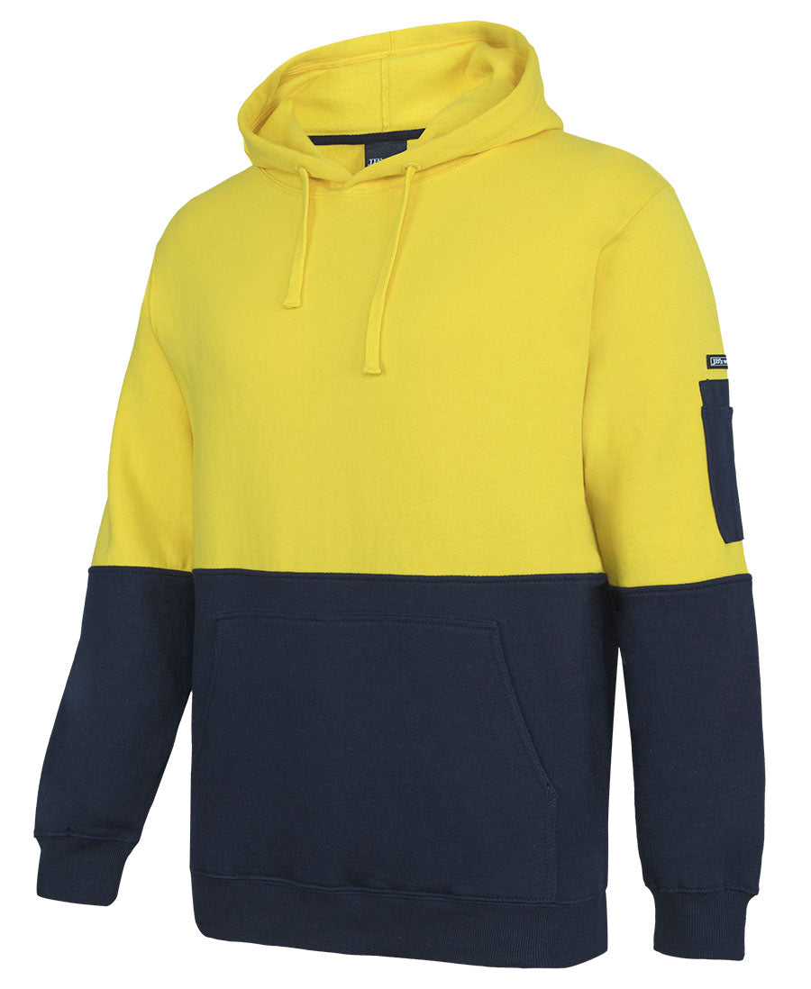 JB's Hi Vis 310 Cotton Pull Over Hoodie 6HVPM