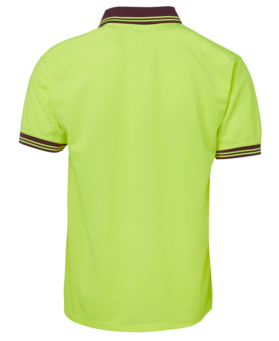 JB's Hi Vis S/S Traditional Polo 6HVPS
