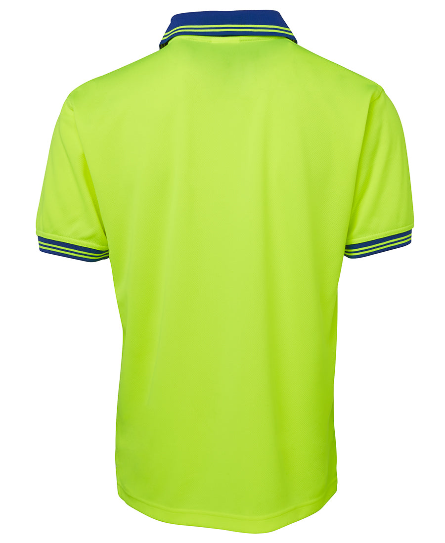 JB's Hi Vis S/S Traditional Polo 6HVPS