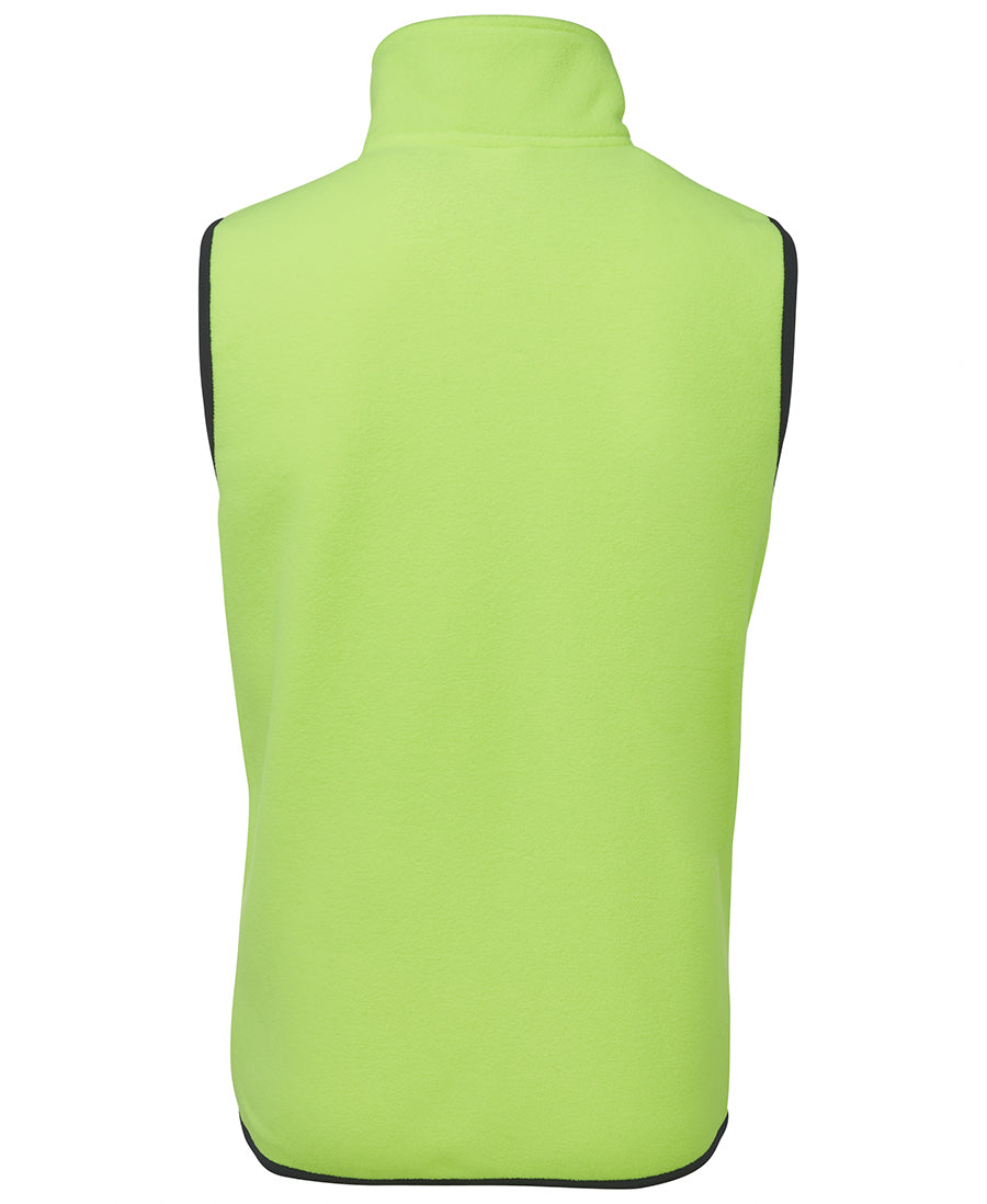 JB's Hi Vis Polar Vest 6HVPV | Sleeveless safety