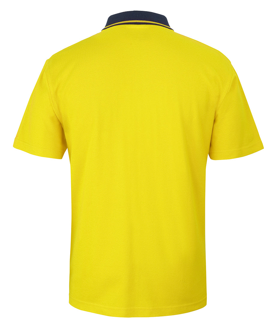 JB's Hi Vis S/S Cotton Pique Trad Polo 6HVQS