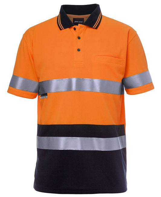 JB's Hi Vis S/S (D+N) Traditional Polo 6HVST | A Hi Vis staple