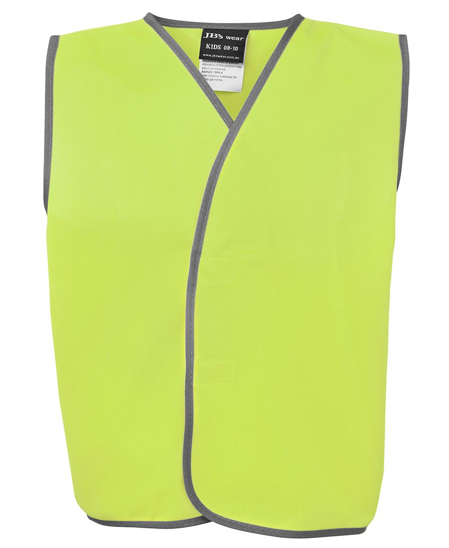 JB's Kids Hi Vis Safety Vest 6HVSU | Kids Safety Vest