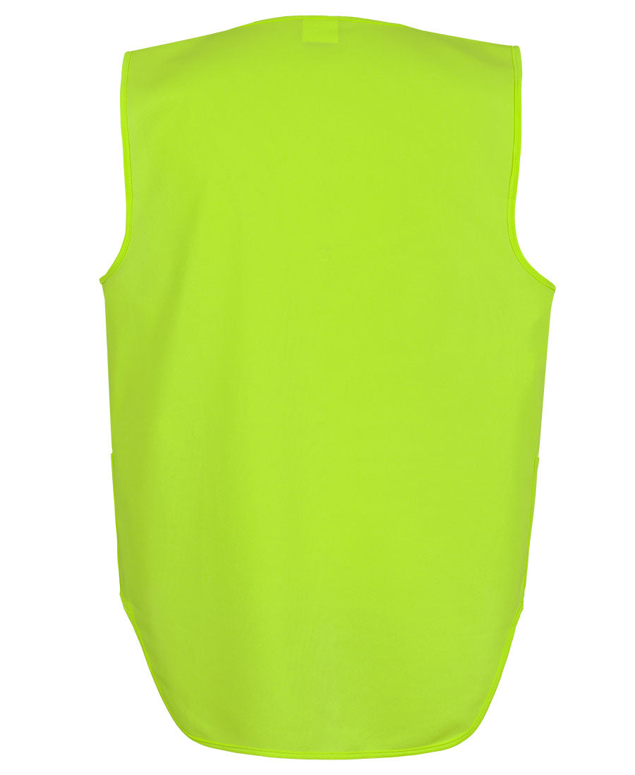 JB's Hi Vis Zip Drop Tail Safety Vest 6HVSW