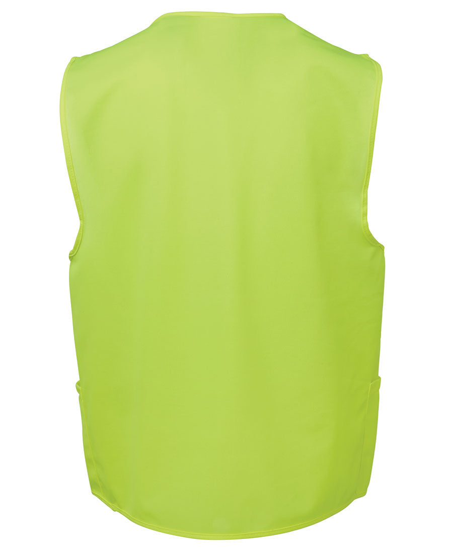 JB's Hi Vis Zip Safety Vest 6HVSZ Hi Vis Comfort
