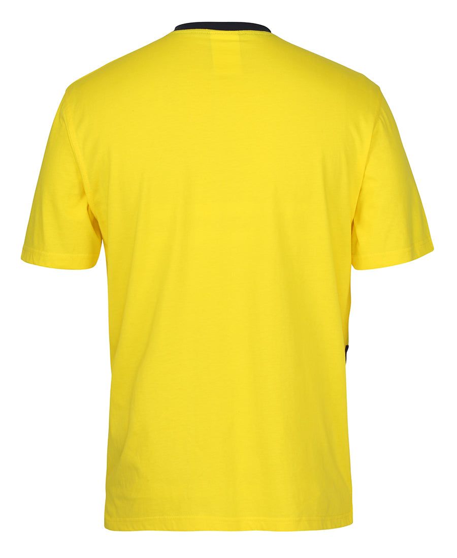 JB's Hi Vis Crew Neck Cotton T-Shirt 6HVTC | 100% Cotton for 100% Comfort