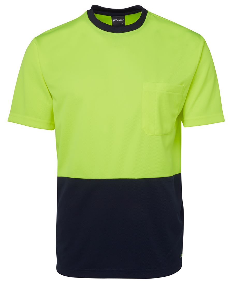 JB's Hi Vis TRADITIONAL T-Shirt 6HVT | Durable safety tee