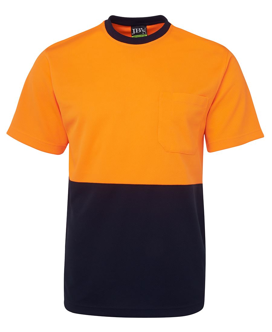 JB's Hi Vis TRADITIONAL T-Shirt 6HVT | Durable safety tee