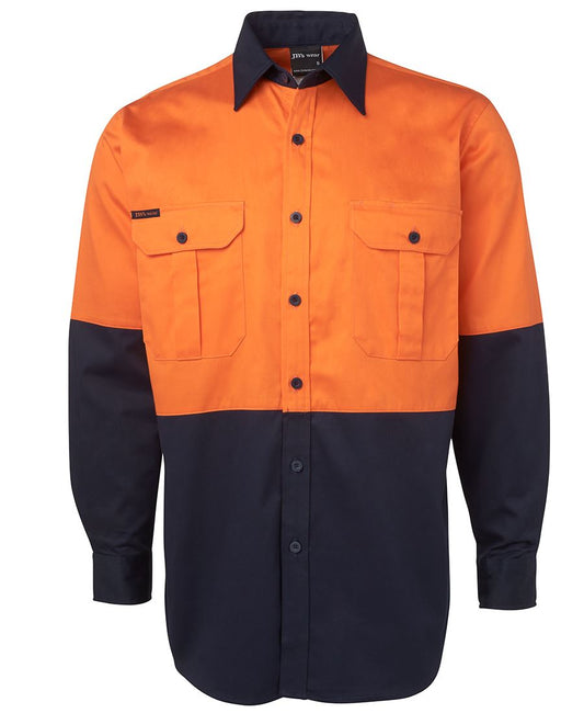 JB's Hi Vis L/S 190G Work Shirt 6HWL | A strong selection