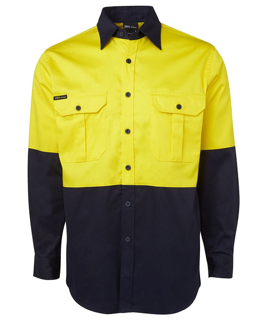 JB's Hi Vis L/S 190G Work Shirt 6HWL | A strong selection