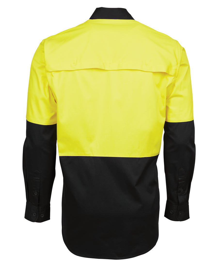 JB's Hi Vis L/S 150G Work Shirt 6HWSL