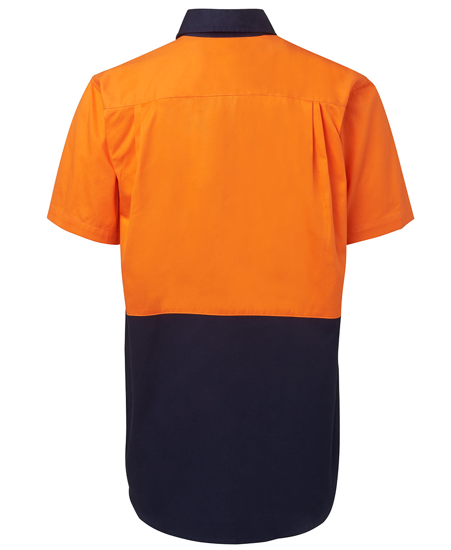 JB's Hi Vis S/S 190G Work Shirt 6HWS | A Safety Heavyweight