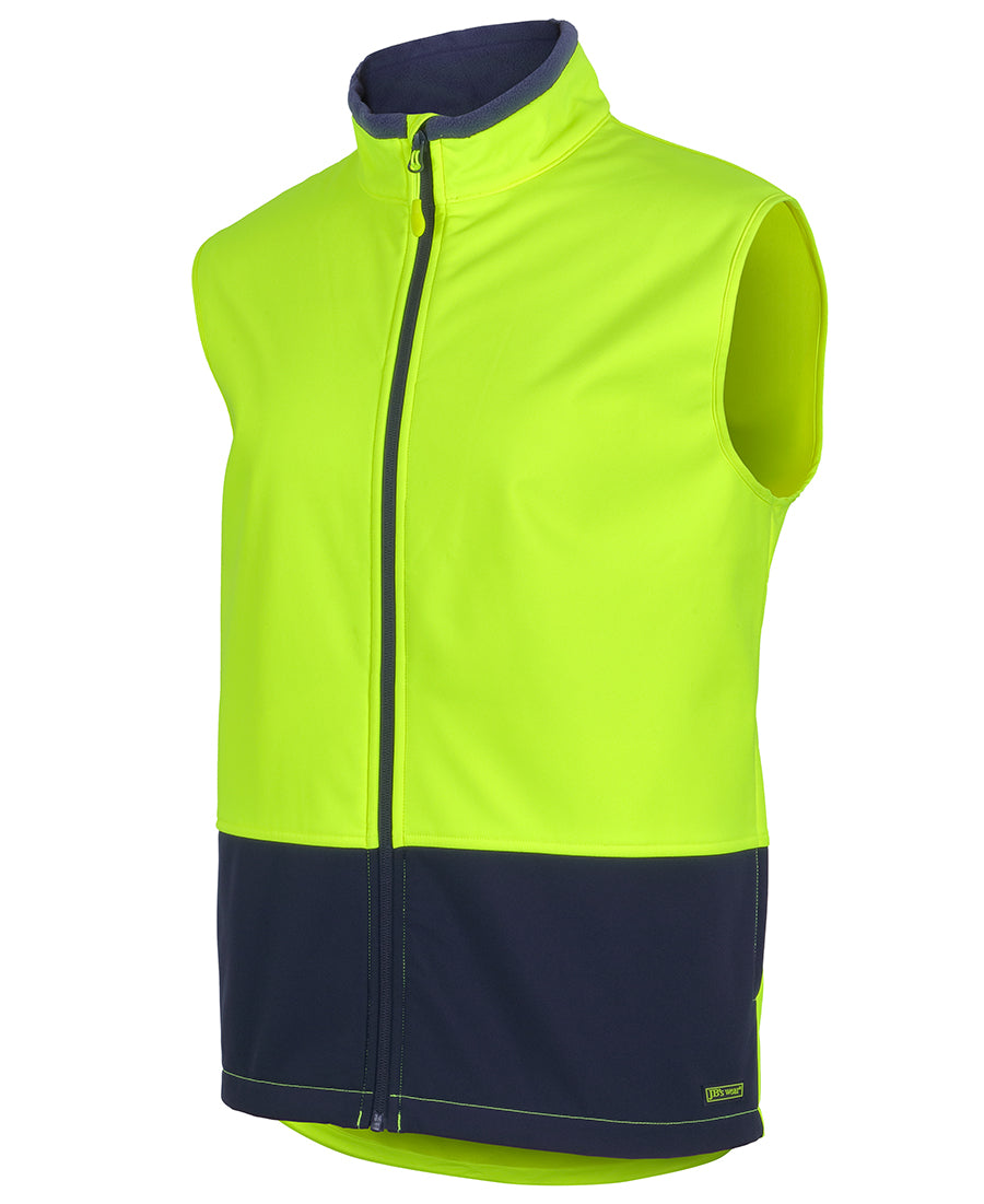 JB's Hi Vis Three Layer Softshell Vest 6HWV