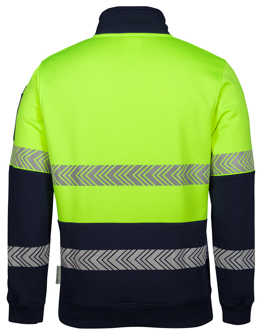JB's Hi Vis 1/2 Zip Segmented Tape Fleecy 6HZS | Point of Difference