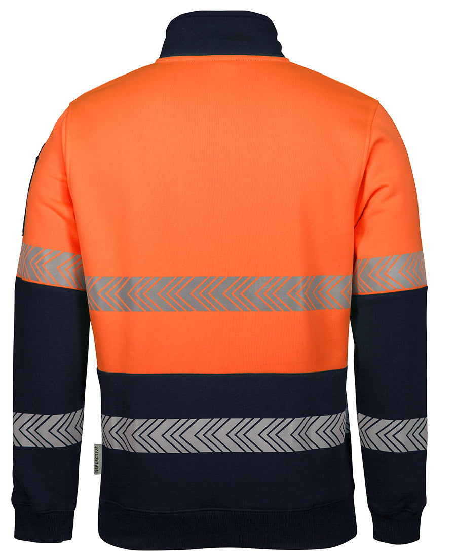 JB's Hi Vis 1/2 Zip Segmented Tape Fleecy 6HZS | Point of Difference