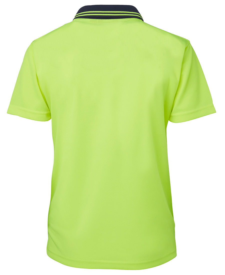 JB's Ladies Hi Vis S/S Comfort Polo 6LHCP | Striking and safe