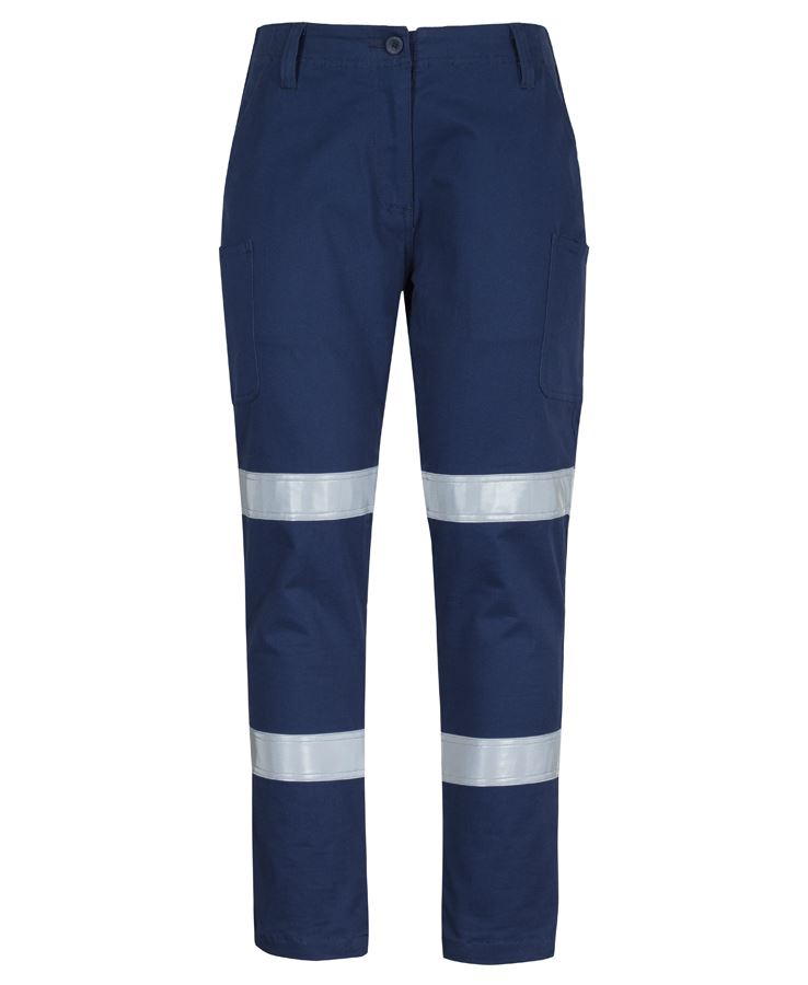 JB's Ladies Multi Pocket Stretch Twill Pant With D+N Tape 6MTD1