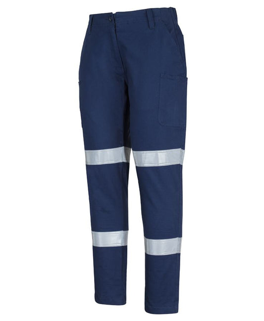 JB's Ladies Multi Pocket Stretch Twill Pant With D+N Tape 6MTD1