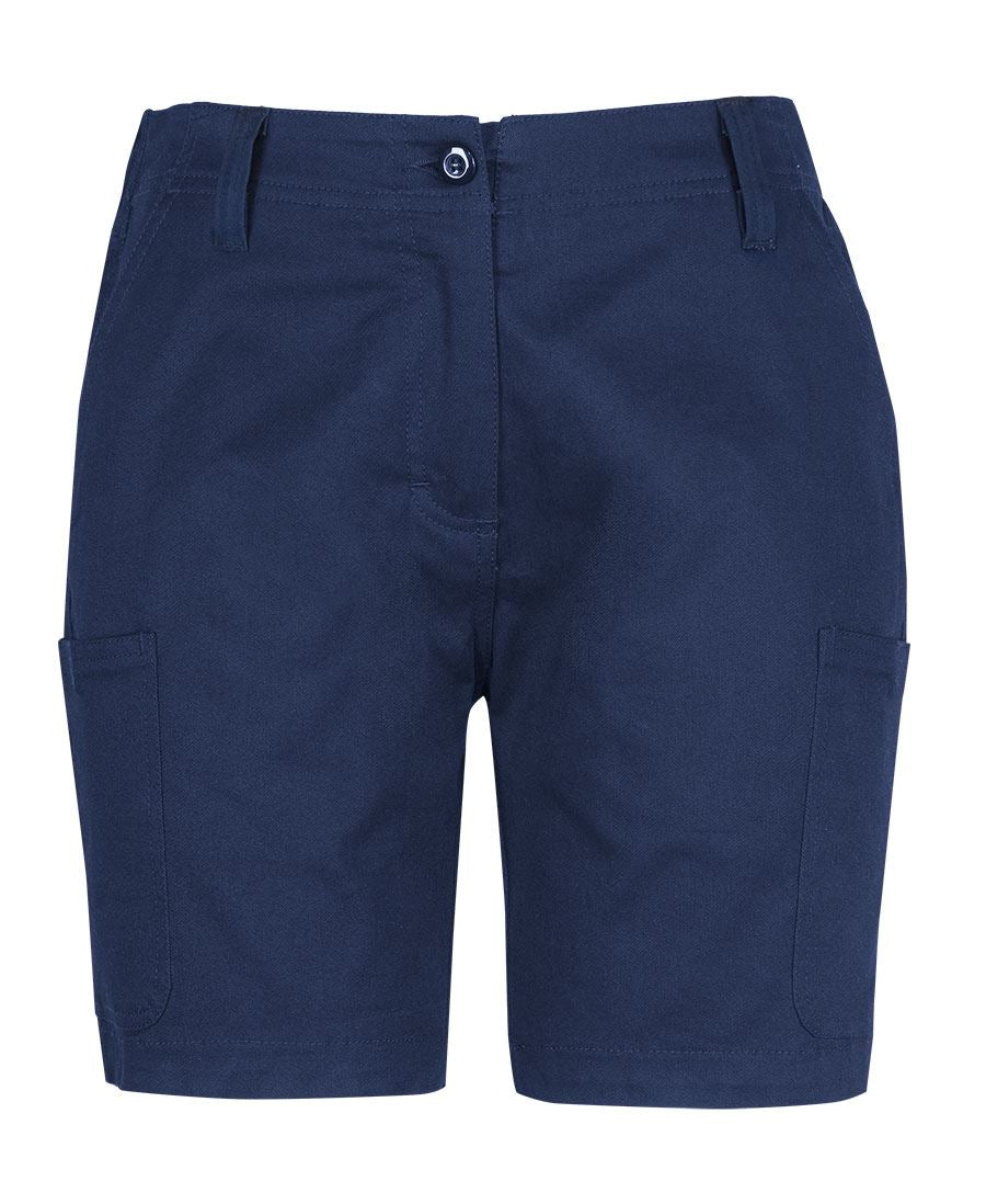 JB's Ladies Multi Pocket Stretch Twill Short 6MTS1