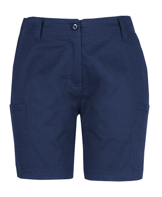 JB's Ladies Multi Pocket Stretch Twill Short 6MTS1