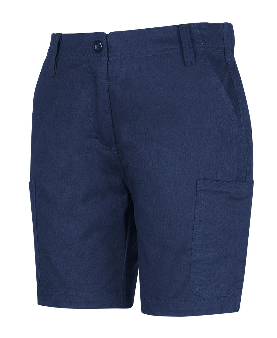 JB's Ladies Multi Pocket Stretch Twill Short 6MTS1