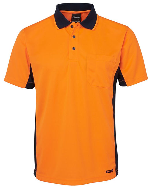 JB's Hi Vis S/S Sport Polo 6SPHS | BREATHABLE WORK POLO