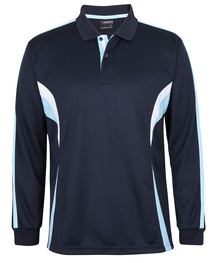 Podium L/S Cool Polo 7CLP | Long sleeve comfort