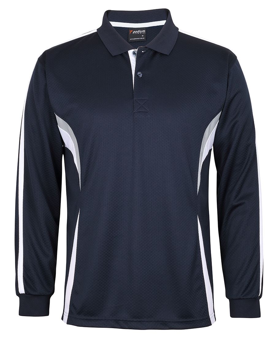 Podium L/S Cool Polo 7CLP | Long sleeve comfort