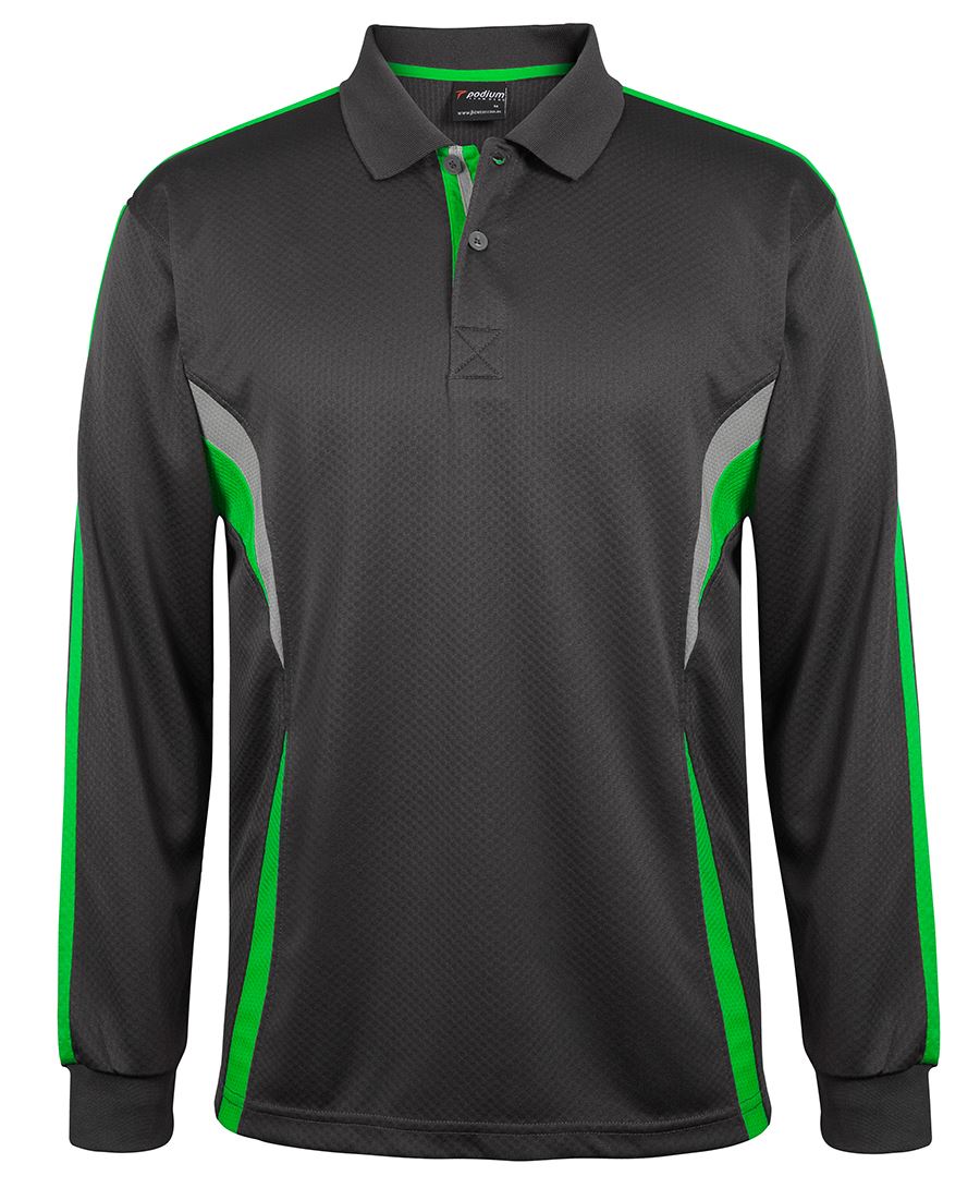 Podium L/S Cool Polo 7CLP | Long sleeve comfort