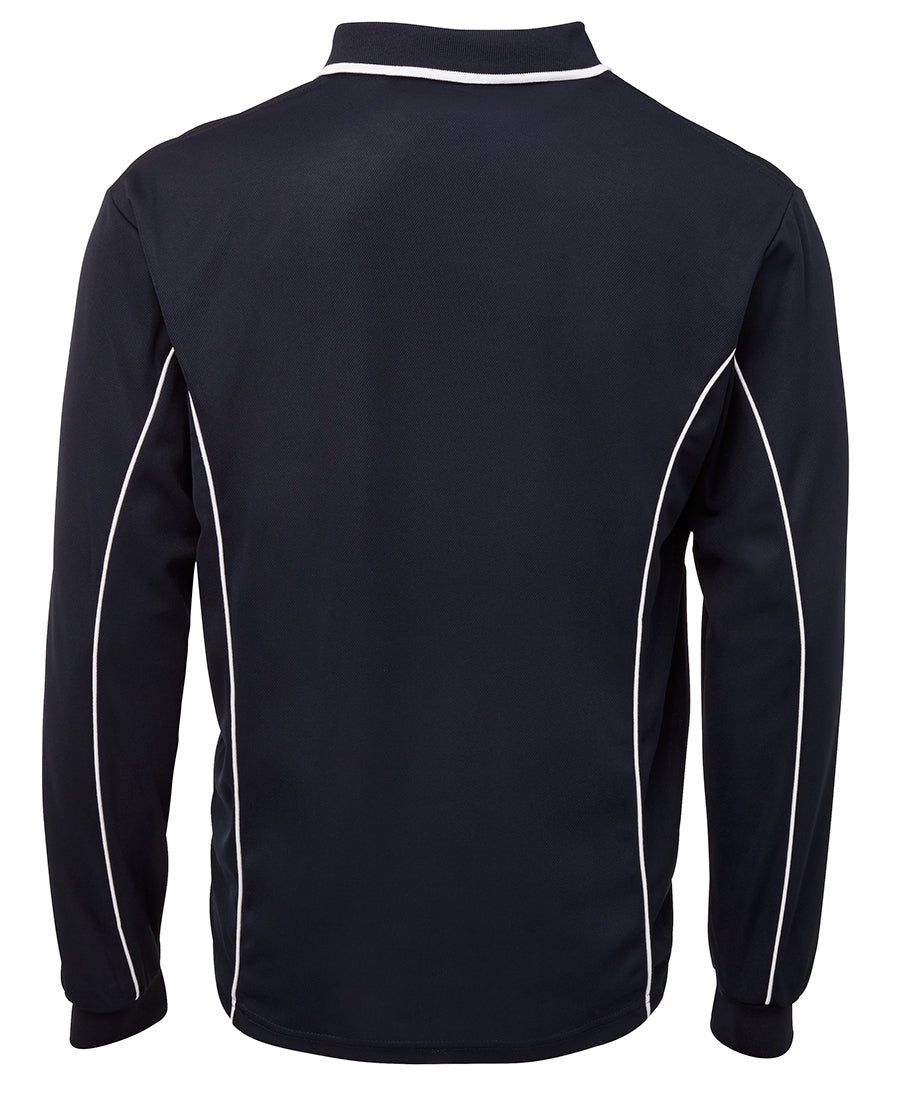 Podium L/S Piping Polo 7PIPL | Team necessity