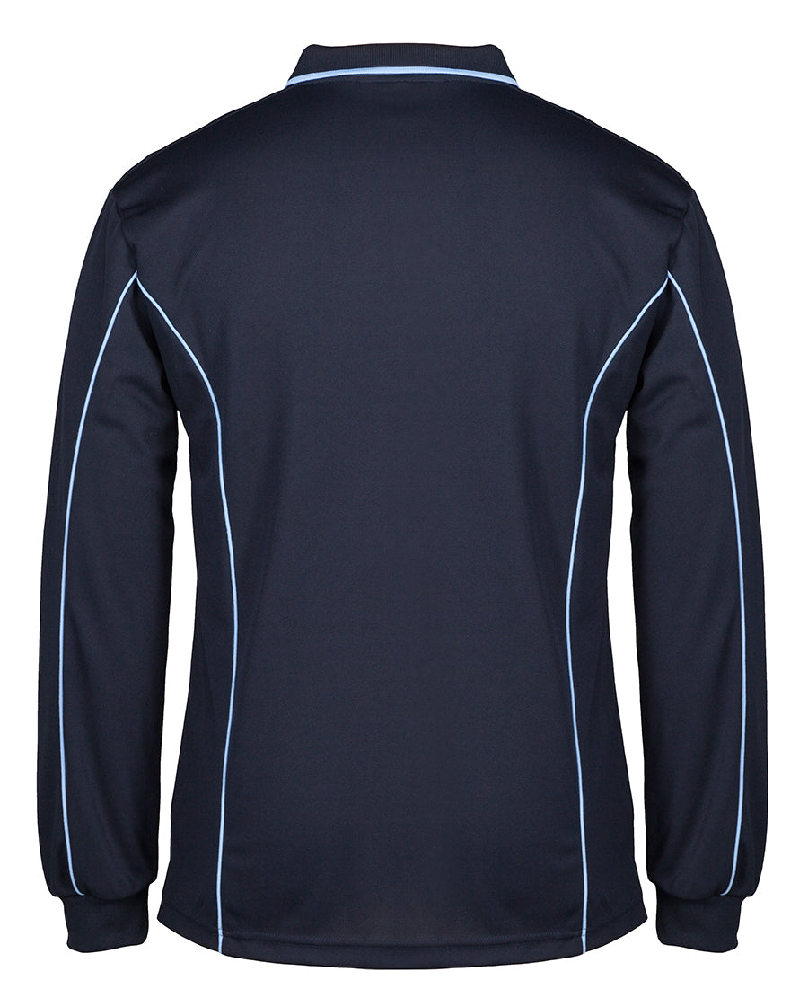 Podium L/S Piping Polo 7PIPL | Team necessity