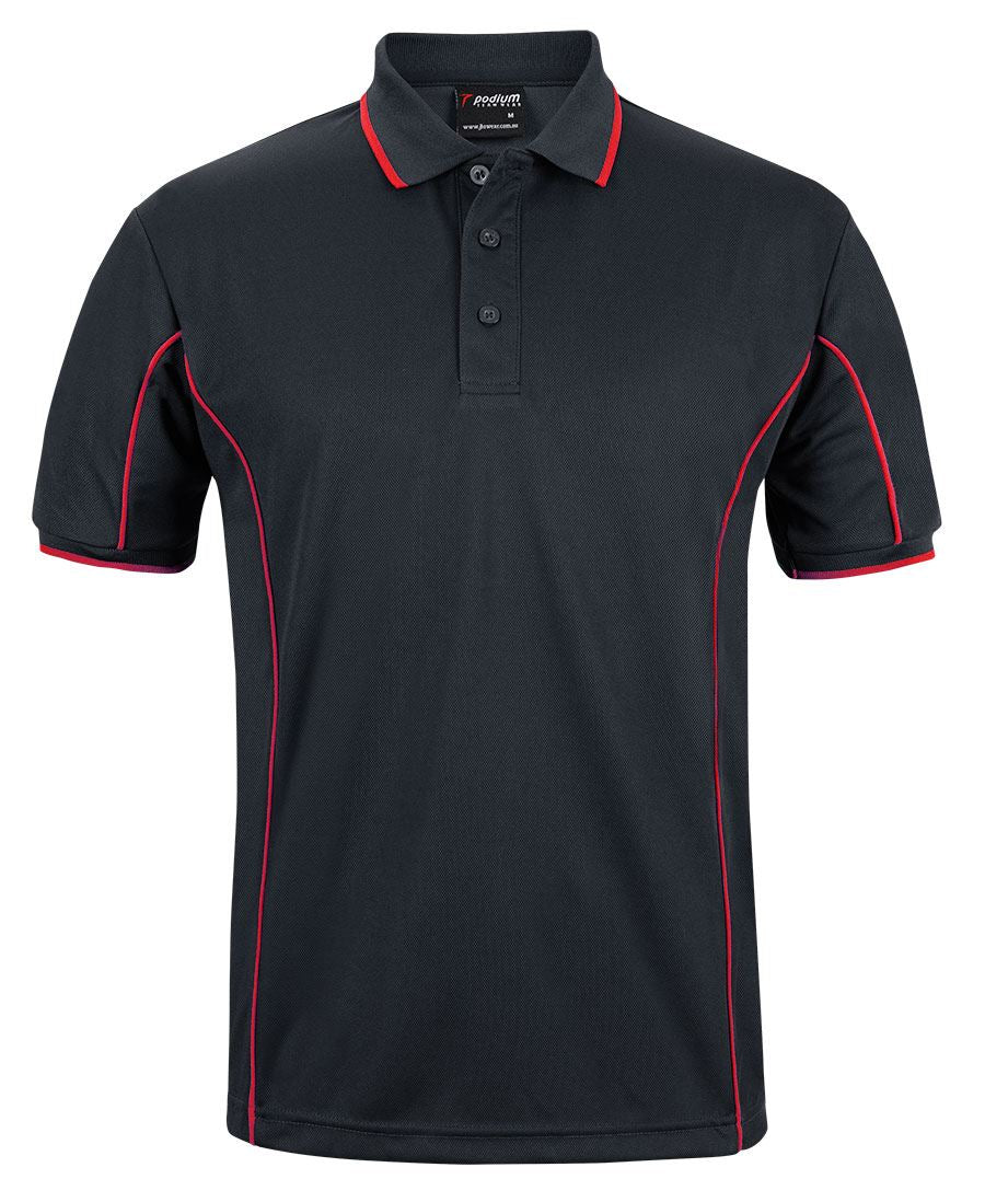 Podium S/S Piping Polo 7PIP | Team necessity