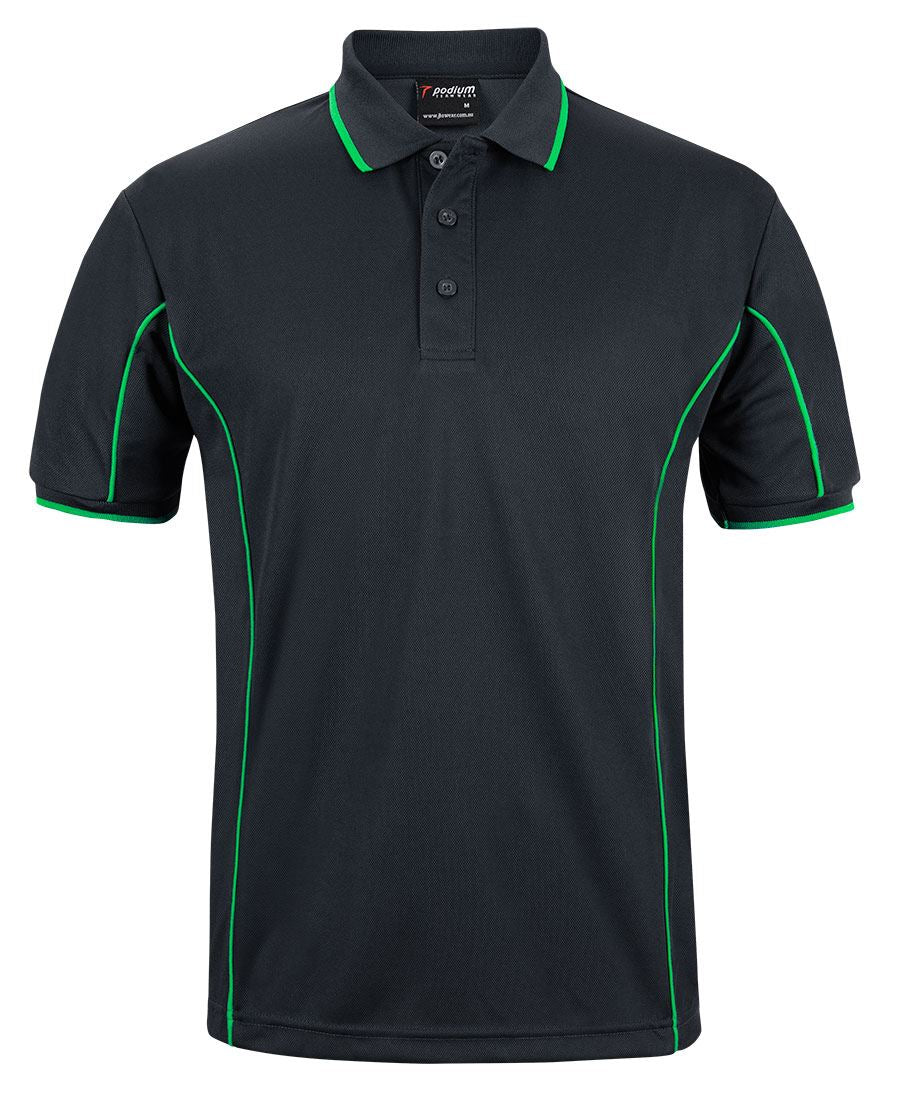 Podium S/S Piping Polo 7PIP | Team necessity