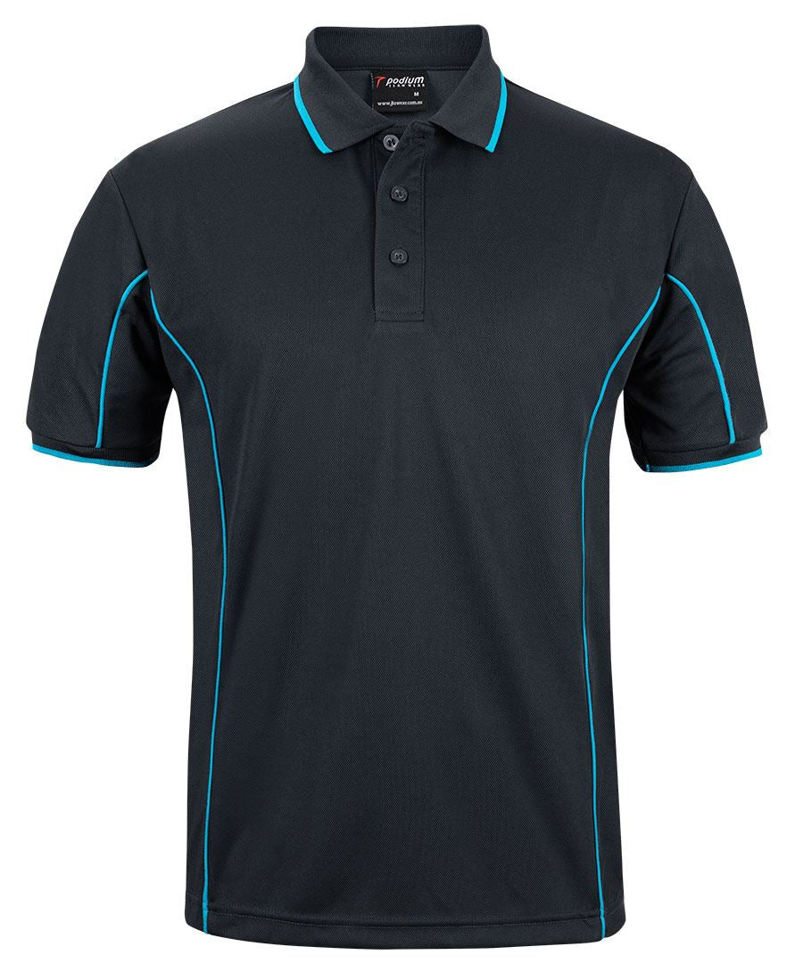 Podium S/S Piping Polo 7PIP | Team necessity