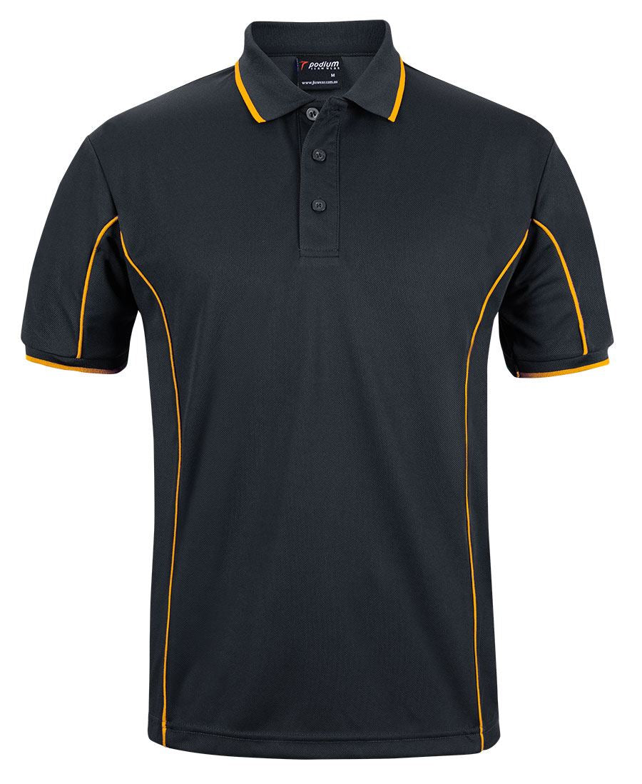 Podium S/S Piping Polo 7PIP | Team necessity