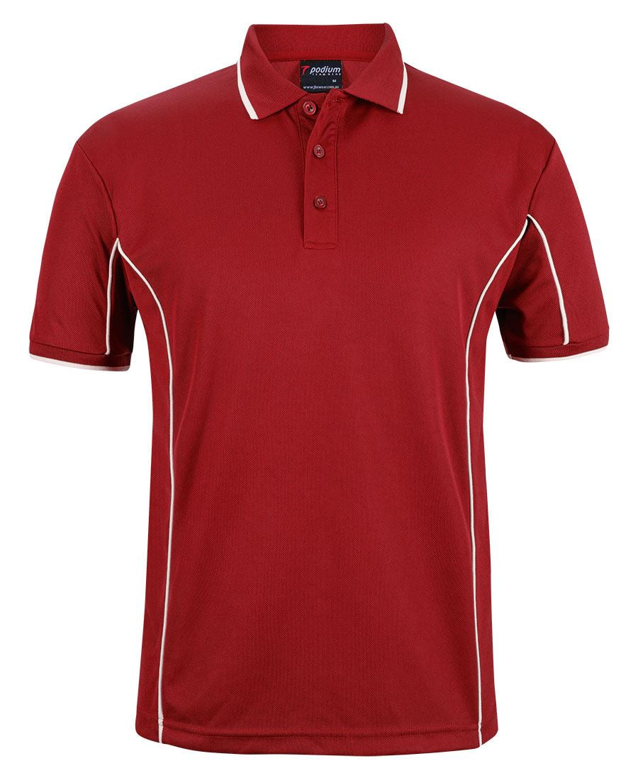 Podium S/S Piping Polo 7PIP | Team necessity