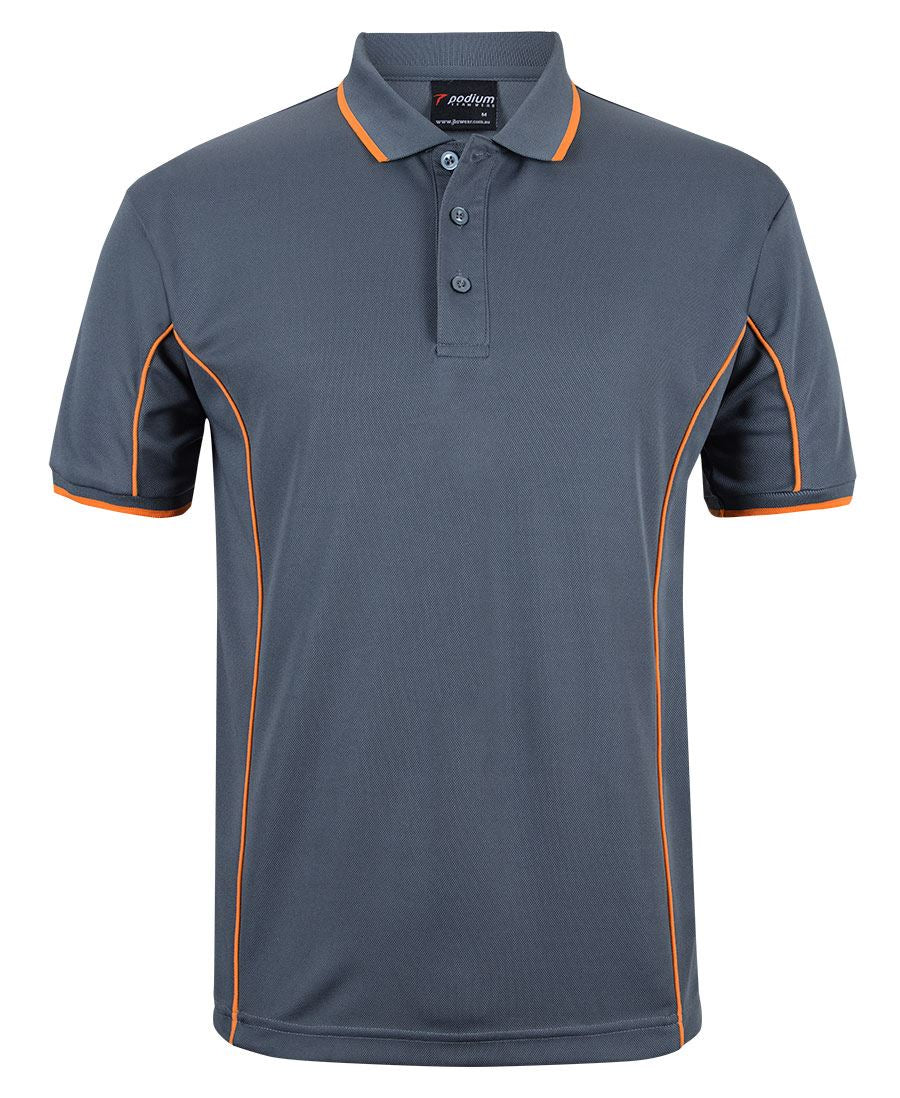 Podium S/S Piping Polo 7PIP | Team necessity
