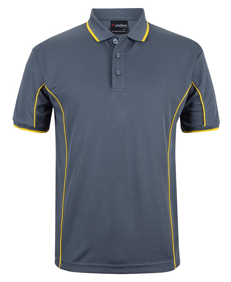Podium S/S Piping Polo 7PIP | Team necessity